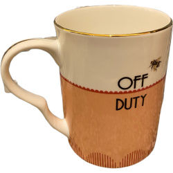 Mug OFF DUTTY orange