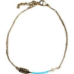 Bracelet FLECHE Turquoise-or