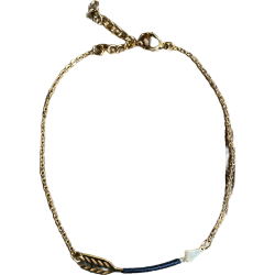 Bracelet FLECHE marine-or